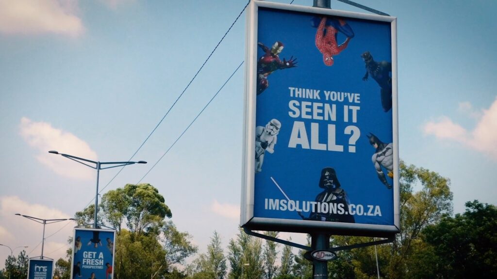 IMS Ad Agency outdoor banner advertisement