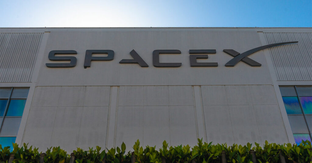 SpaceX headquarters building